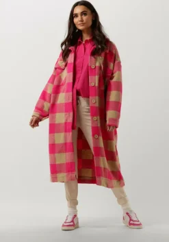 roze colourful rebel blouses talia oversized boyfriend blouse