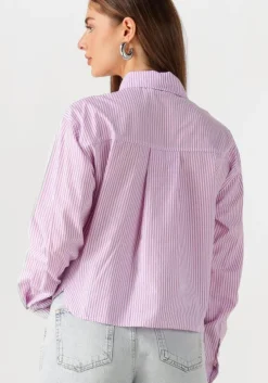 roze colourful rebel blouses aliya stripe boxy blouse