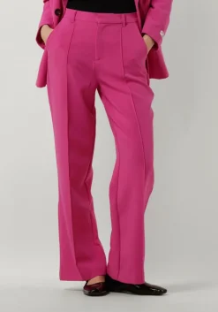 roze colourful rebel pantalon rus uni straight pants