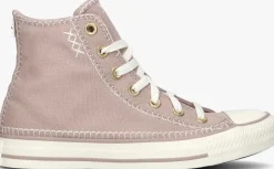 roze converse lage sneakers chuck taylor all star crafted stitching
