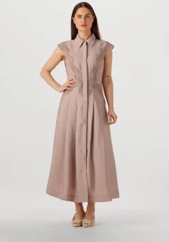 roze copenhagen muse midi jurk cole dress