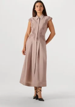 roze copenhagen muse midi jurk cole dress