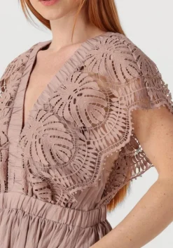 roze copenhagen muse midi jurk cole dress