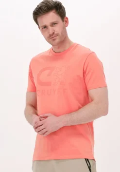 roze cruyff t-shirt ximo tee - cotton