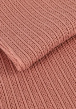 roze daily7 flared broek flared structure pants