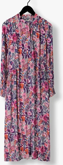 roze dea kudibal midi jurk marla