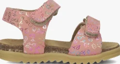 roze develab platte sandalen 48490