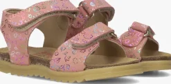 roze develab platte sandalen 48490
