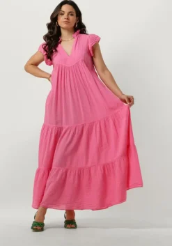 roze devotion maxi jurk erietta