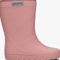 roze enfant regenlaarzen rain boot solid
