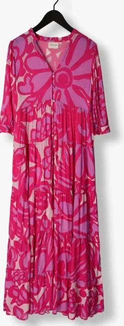 roze fabienne chapot maxi jurk cala dress
