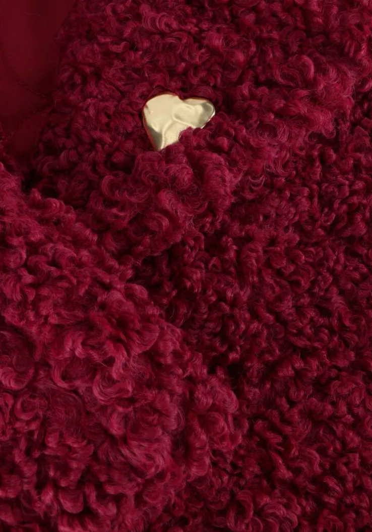 roze fabienne chapot teddy jas nicole coat