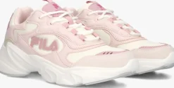 roze fila lage sneakers collene logo