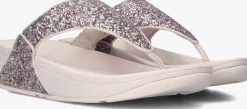 roze fitflop slippers lulu glitter toe-post