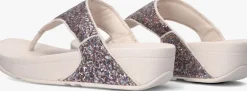 roze fitflop slippers lulu glitter toe-post