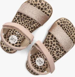 roze gioseppo platte sandalen saugus