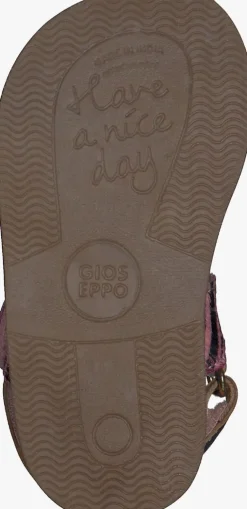 roze gioseppo platte sandalen verlaine