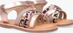 roze gioseppo platte sandalen warren
