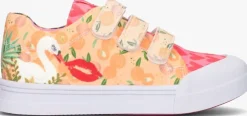 roze go bananas lage sneakers swan