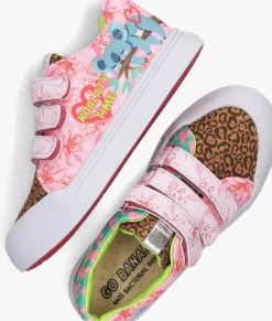 roze go bananas lage sneakers koala