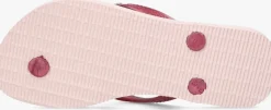 roze havaianas teenslippers kids slim palette glow