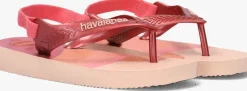 roze havaianas teenslippers baby mini me