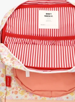 roze hello hossy rugtas retro flowers