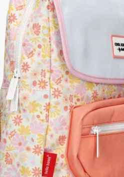 roze hello hossy rugtas retro flowers