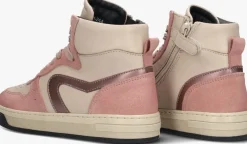 roze hip hoge sneakers h1301
