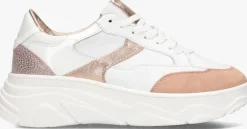 roze hip lage sneakers h1569