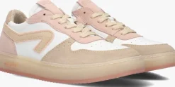 roze hip lage sneakers h1804 g
