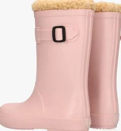 roze igor regenlaarzen splash euri borreguito