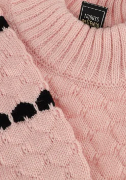 roze indian blue jeans trui knitwear honey comb