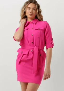 roze janice mini jurk chicago