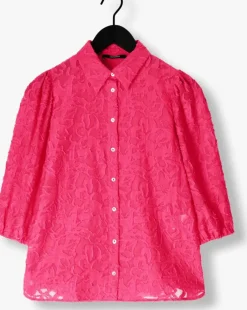 roze jansen amsterdam blouses nanne blouse fj 722 3/4 puffed sleeve