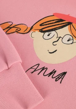 roze jelly mallow sweater anna sweatshirt