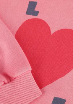 roze jelly mallow sweater love pigment hoodie