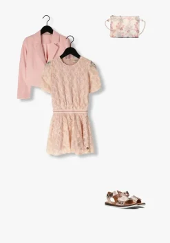 roze like flo mini jurk flo dress