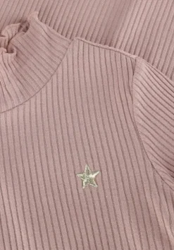 roze like flo tops & t-shirts eef rib col