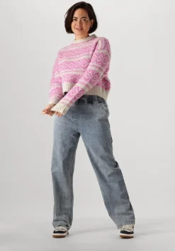 roze lollys laundry trui lottiell jumper ls