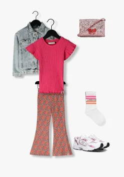 roze looxs little flared broek 2511-7609