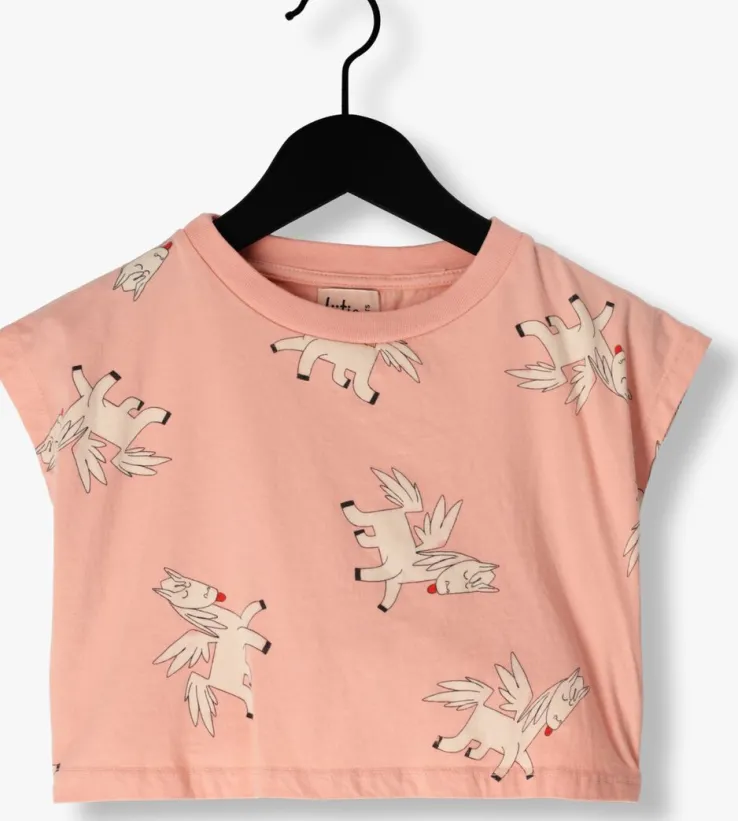 roze lötiekids t-shirt s25-223-06