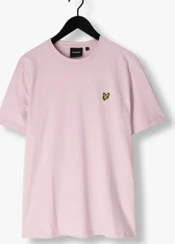 roze lyle & scott t-shirt plain t-shirt
