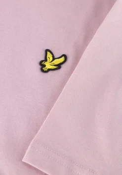 roze lyle & scott t-shirt plain t-shirt