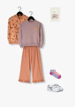 roze melton sokken block sneaker socks