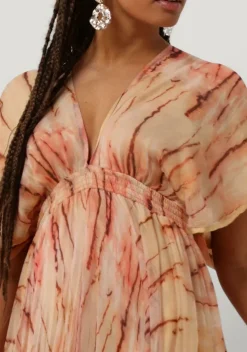 roze mes demoiselles maxi jurk mifive