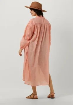 roze mes demoiselles midi jurk shirt diane