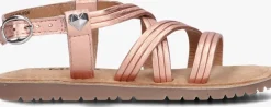 roze mexx platte sandalen fenna fay