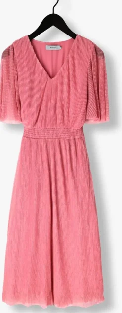 roze minus maxi jurk mavena v-neck maxi dress