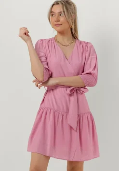 roze minus mini jurk salmia short dress 3/4